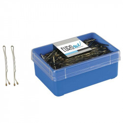 CAJA HORQUILLA CLIP 50 mm. BRONCE EUROSTIL ONDULADA, 300 UDS.