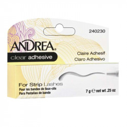ADHESIVO PESTAÑA BANDA ANDREA CLARO, 7 grs.