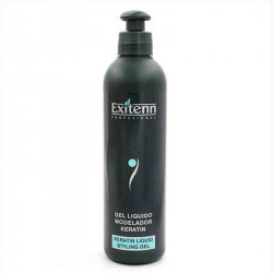 GEL LIQUIDO MODELADOR KERATIN EXITENN, 250 ML.