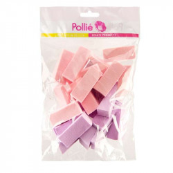 BOLSA ESPONJAS MAQUILLAJE POLLIÉ, 24 Uds.