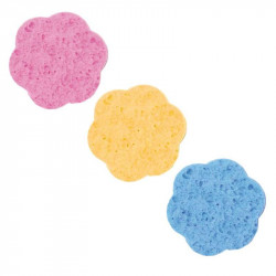ESPONJA DESMAQUILLAR, 70 mm (12 uds.)
