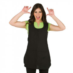 ESTOLA POLIESTER STRECH NEGRA. TALLA UNICA.