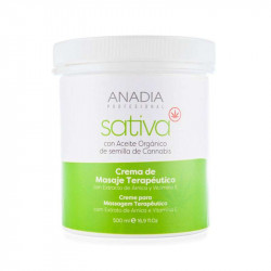 ANADIA CREMA MASAJE TERAPEÚTICO SATIVA, 500 ML