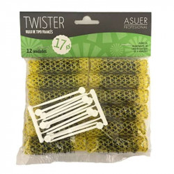 RULO FRANCÉS TWISTER 17 MM. ASUER, 12 UDS.